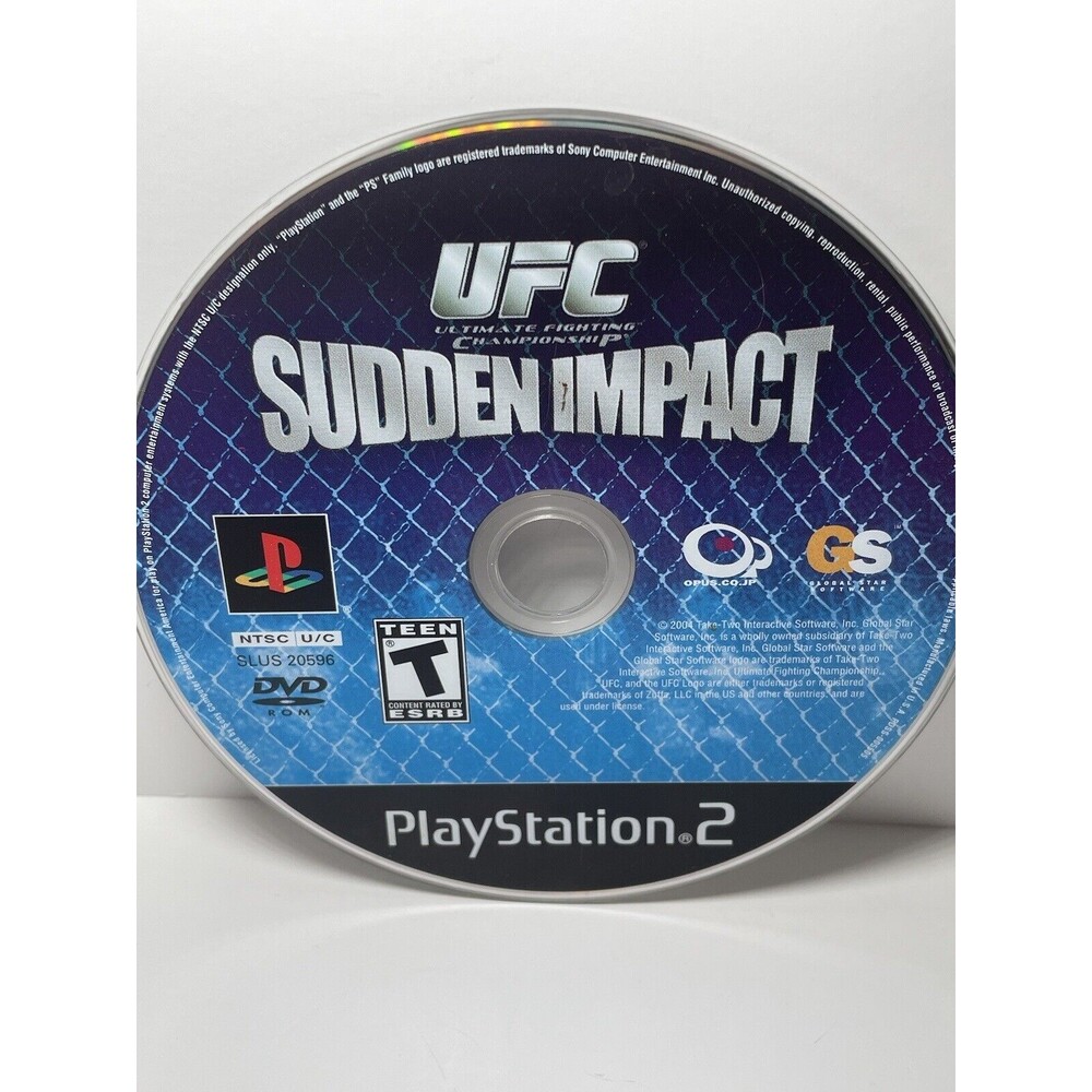 UFC: Sudden Impact (Sony PlayStation 2, 2004)
